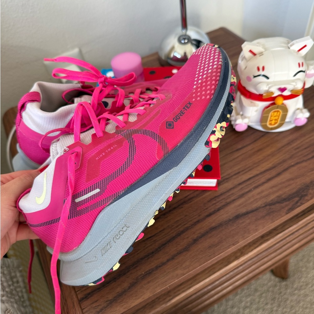 Nike Pink Trail Running Shoes